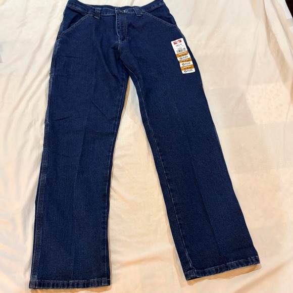 Wrangler Other - Wrangler Five Star Premium Carpenter Jeans Mens 30x30 Flex Dark Indigo 1094LXWDV